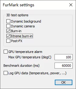 鲁大师温度压力测试和Furmark同时满载测试