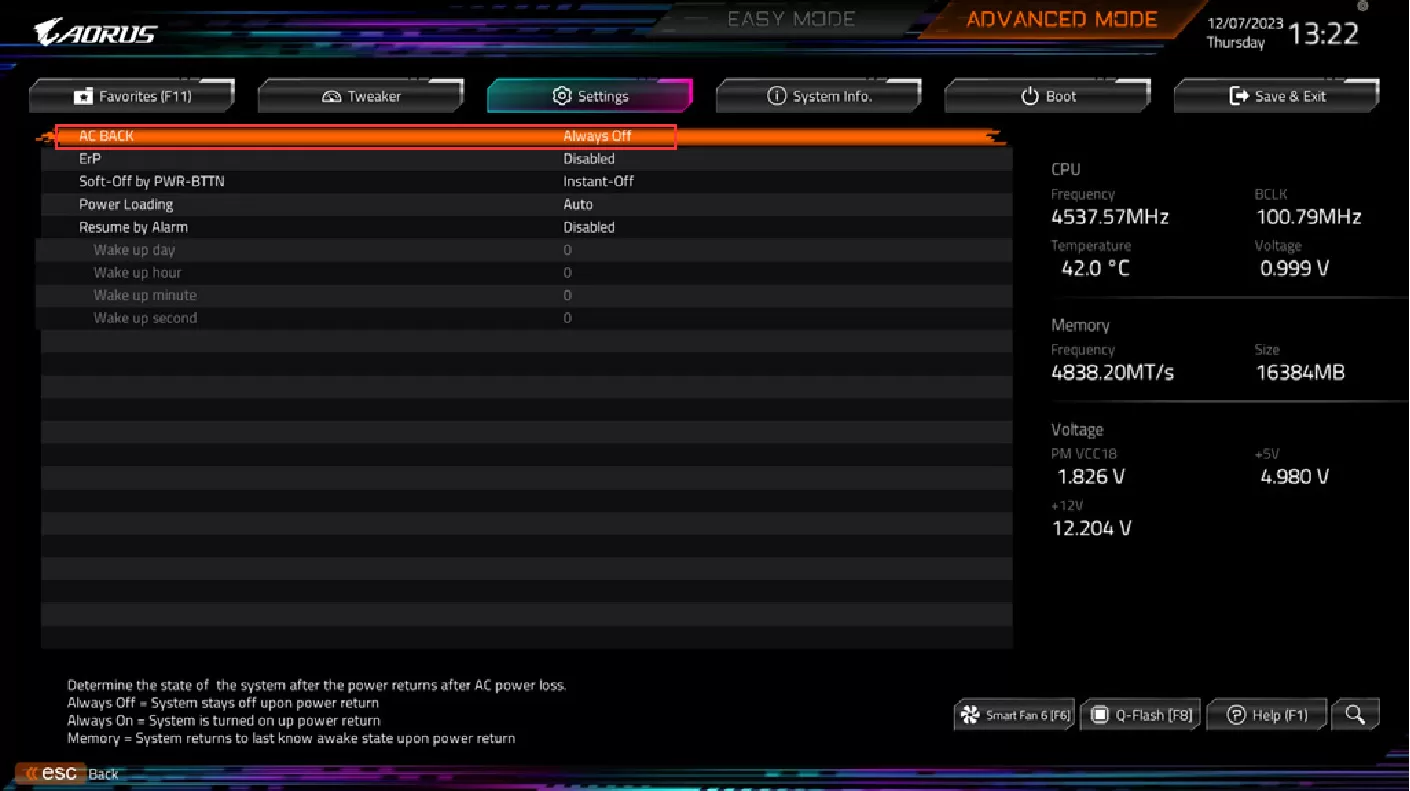 各品牌主板BIOS（AC recovery：交流电源恢复）通电自启远程开机设置教程（华硕、技嘉、七彩虹、微星、昂达等）
