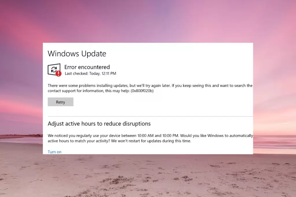 如何处理 Windows 更新错误-无名大叔