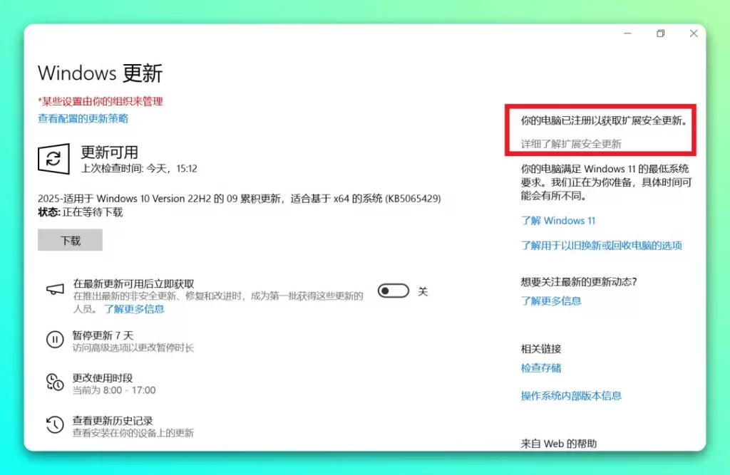 图片[3]-Win10 正式停服！如何白嫖附加入安全更新计划教程-无名大叔