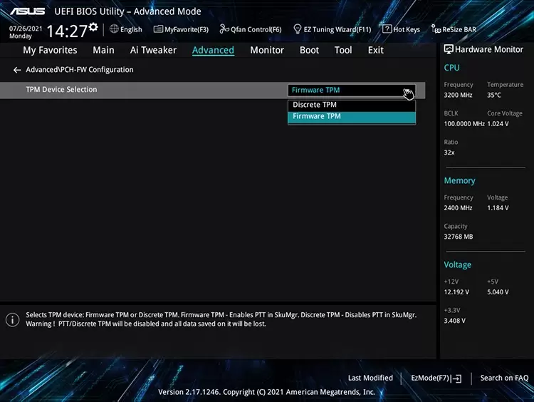 图片[4]-windows如何启用 TPM 2.0 和安全启动？-无名大叔