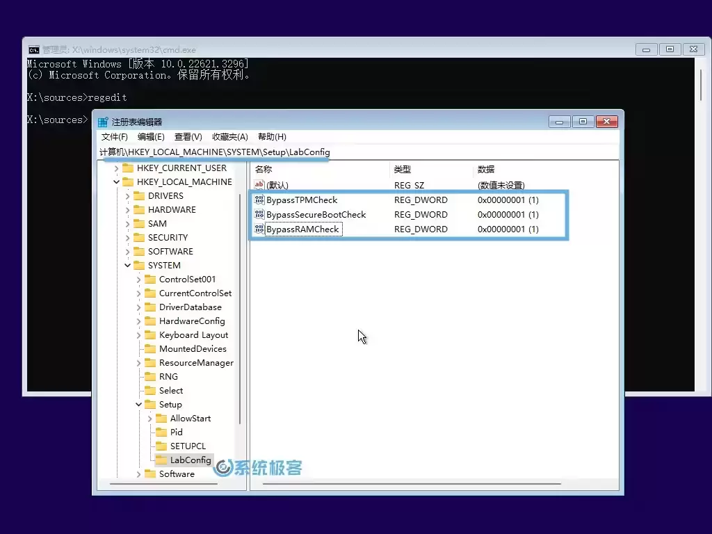 图片[5]-3 种方法轻松绕过 TPM、CPU 和安全启动检测，强制安装win11-无名大叔