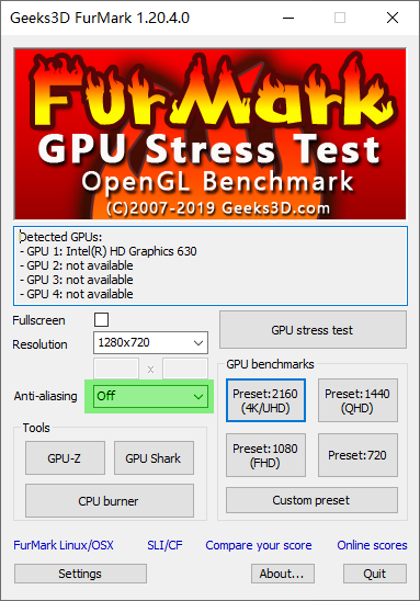 鲁大师温度压力测试和Furmark同时满载测试-无名大叔